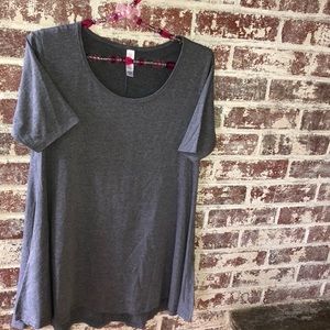 LuLaRoe Perfect Tee XXS Gray
